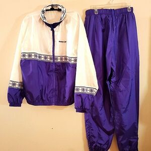 SALE Reebok purple windsuit/tracksuit